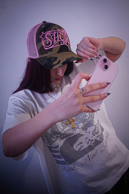 Pink-Phantom trucker cap