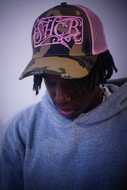 Pink-Phantom trucker cap